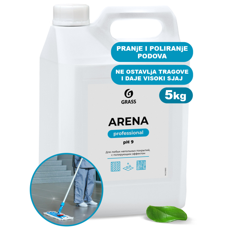 ARENA - Sredstvo za pranje i poliranje podova - 5kg