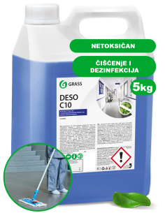 DESO C10 - Sredstvo za čišćenje i dezinfekciju - 5kg