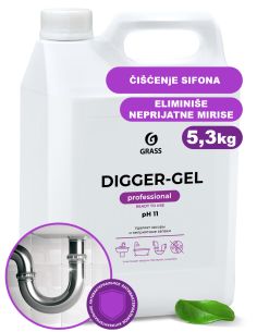 DIGGER GEL - Sredstvo za čišćenje sifona - 5,3kg
