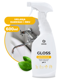 GLOSS - PROFESSIONAL LINE (PRSKALICA) - Sredstvo za čišćenje sanitarija - 600ml