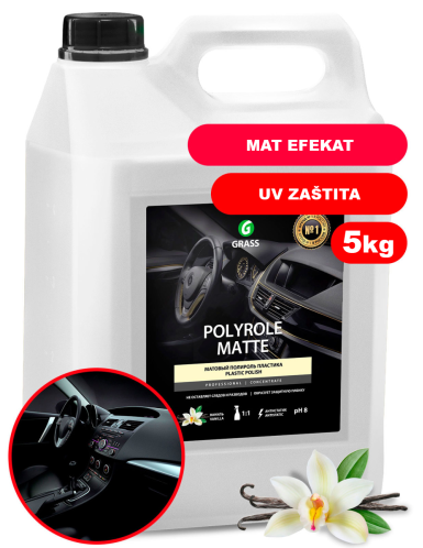 POLYROLE MATTE VANILLA - Sredstvo za čišćenje i poliranje kontrolne table - 5kg