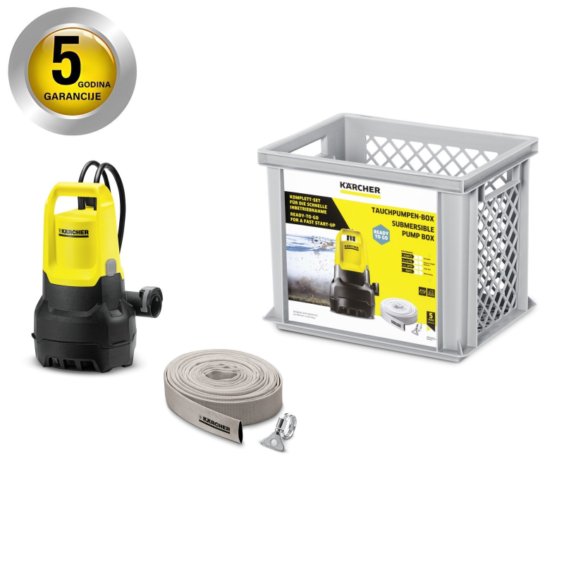SP 5 DIRT BOX - Potapajuća pumpa za odvodnjavanje čiste i prljave vode