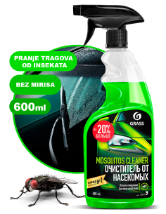 MOSQUITOS CLEANER (PRSKALICA) - Sredstvo za pranje tragova od insekata sa automobila - 600ml