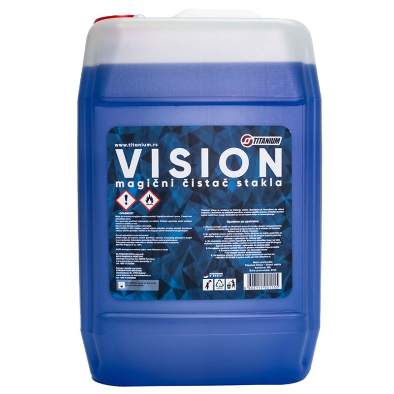 VISION - Sredstvo za pranje staklenih površina - 10L