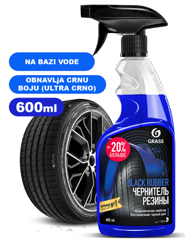 BLACK RUBBER (PRSKALICA) - Sredstvo za gume - 600ml