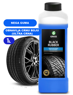 BLACK RUBBER - Sredstvo za gume - 1L