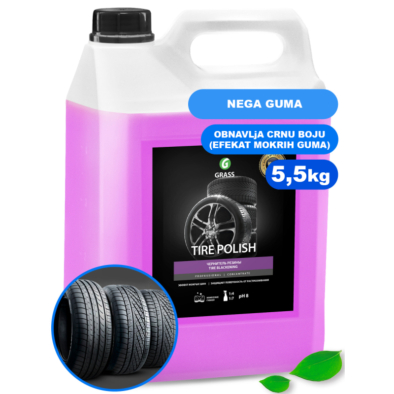 TIRE POLISH - Sredstvo za gume - 5,5kg