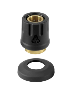 ŽENSKA brza spojnica od mesinga sa kapicom otpornom na toplotu, 400 bar - M22 F