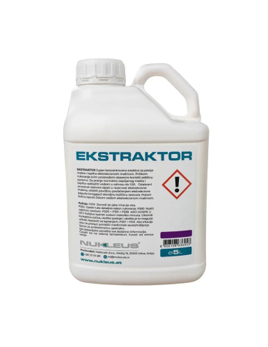 NUKLEUS EKSTRAKTOR - Koncentrovano sredstvo za dubinsko pranje tekstilnih površina - 5L