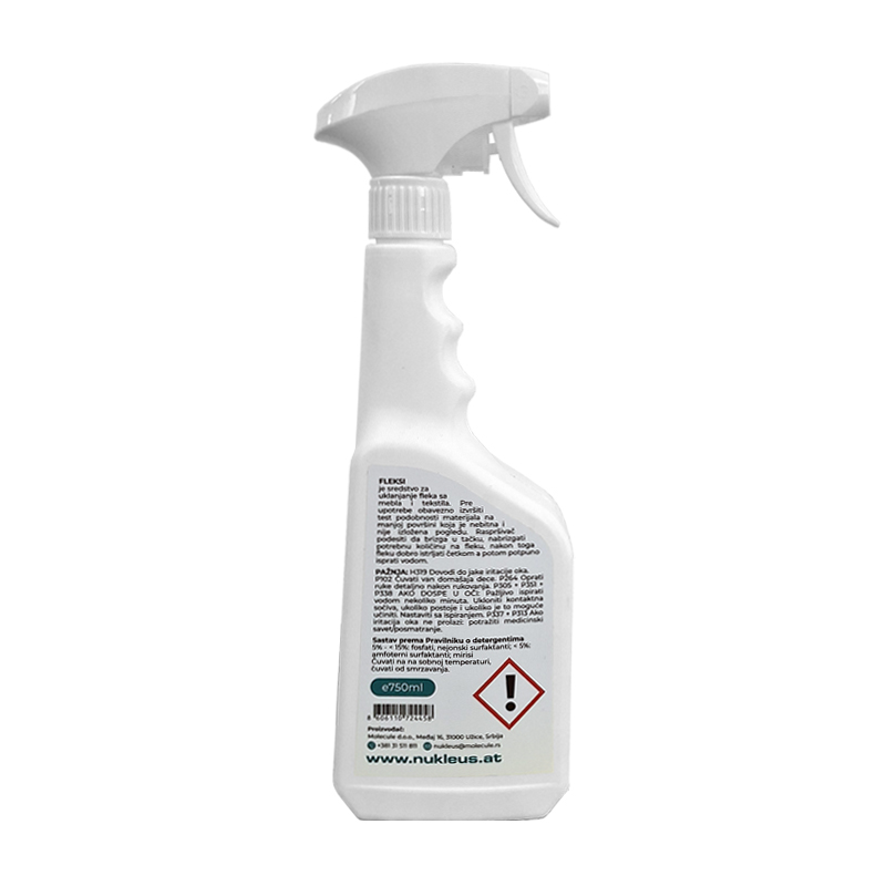 NUKLEUS FLEKSI (PRSKALICA) - Sredstvo za uklanjanje fleka - 750ml