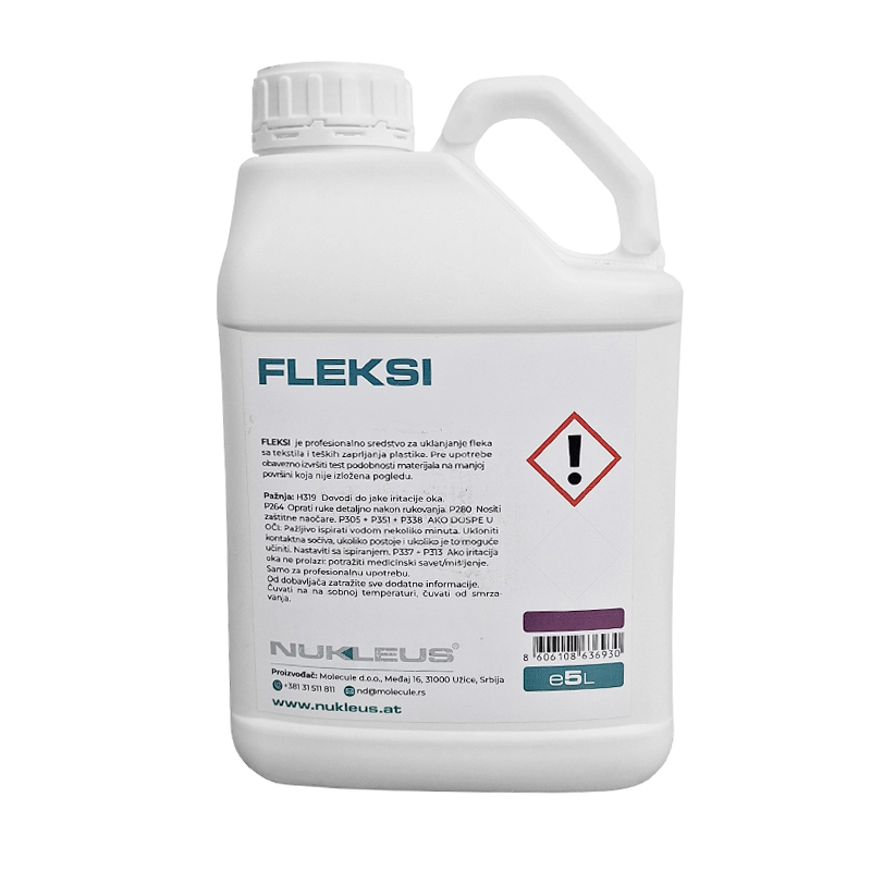 NUKLEUS FLEKSI - Sredstvo za uklanjanje fleka - 5L