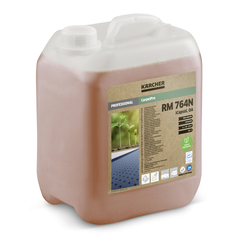 RM 764 NATURAL OA - Koncentrovano prirodno sredstvo za dubinsko pranje tepiha i tekstilnih površina - 5L