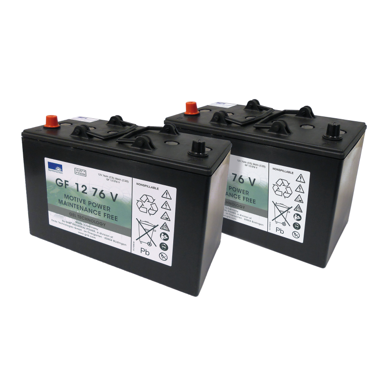 GEL baterija 12V - 76Ah, 2kom